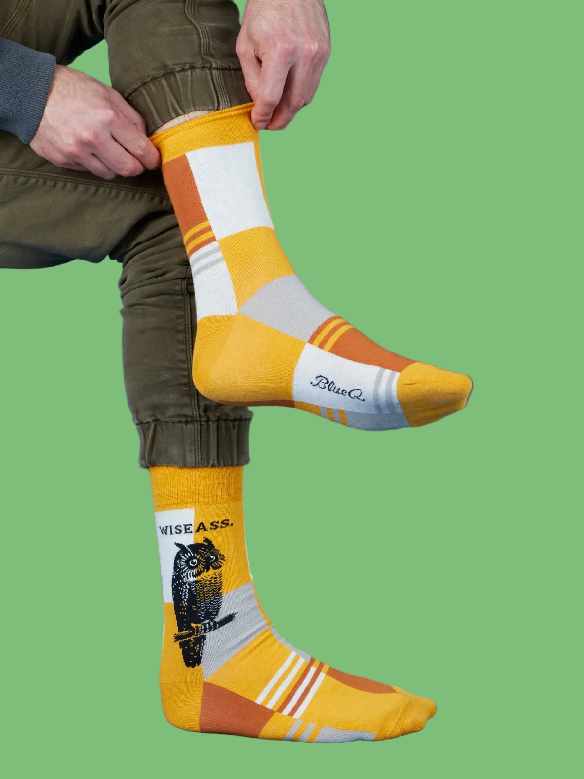 Wiseass Men's Crew Sock