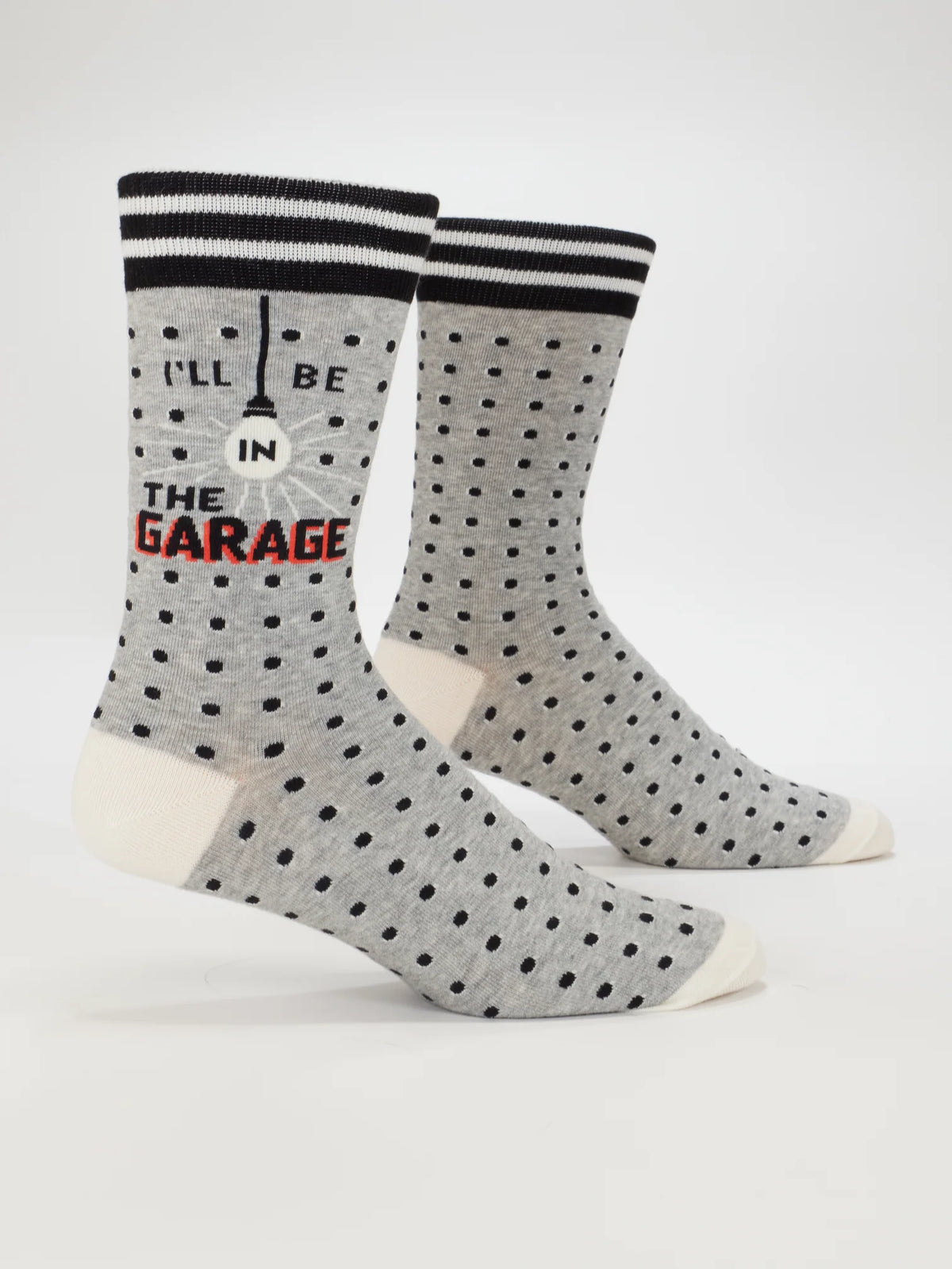 I'll be in the Garage Socks Men's Crew Sock