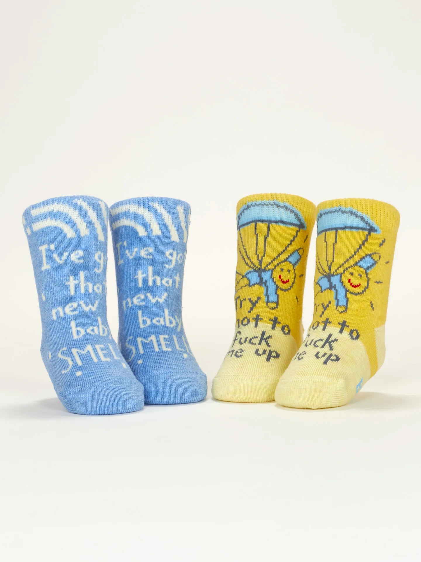 Baby Smell / F... Up Organic Cotton Baby Socks - 2 Pairs