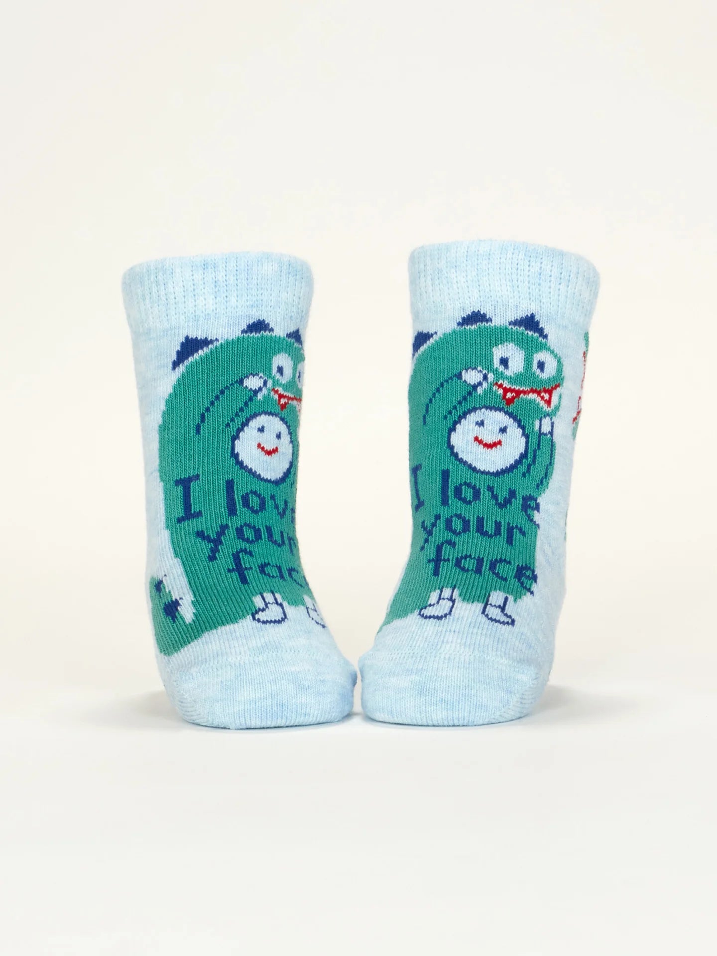 Your Face / Drop Me Organic Cotton Baby Socks - 2 Pairs