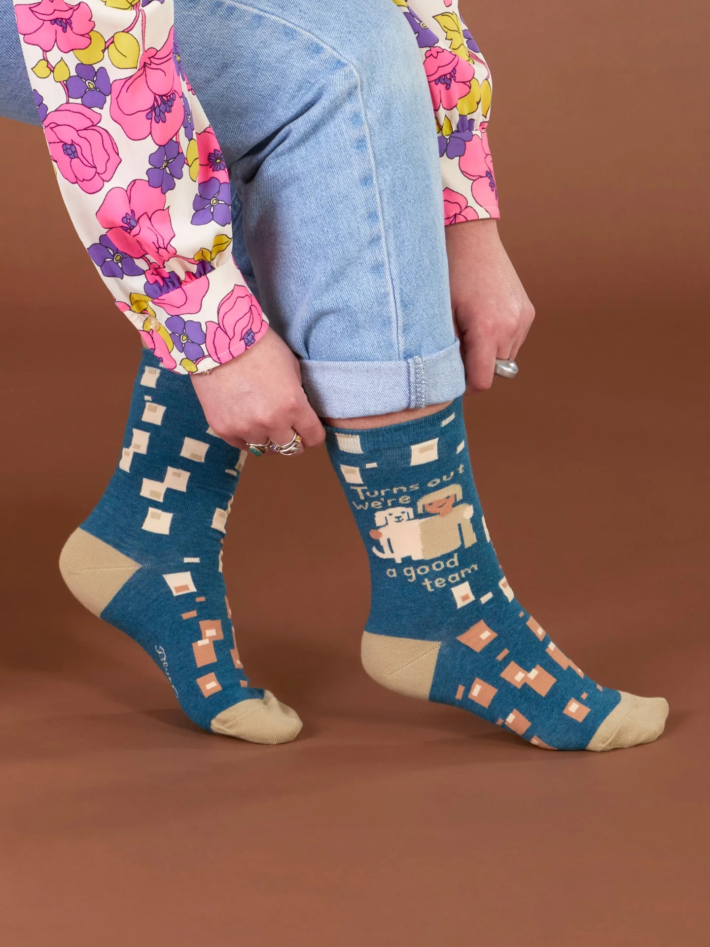 Turns Out We're A Good Team Women's Crew Socks