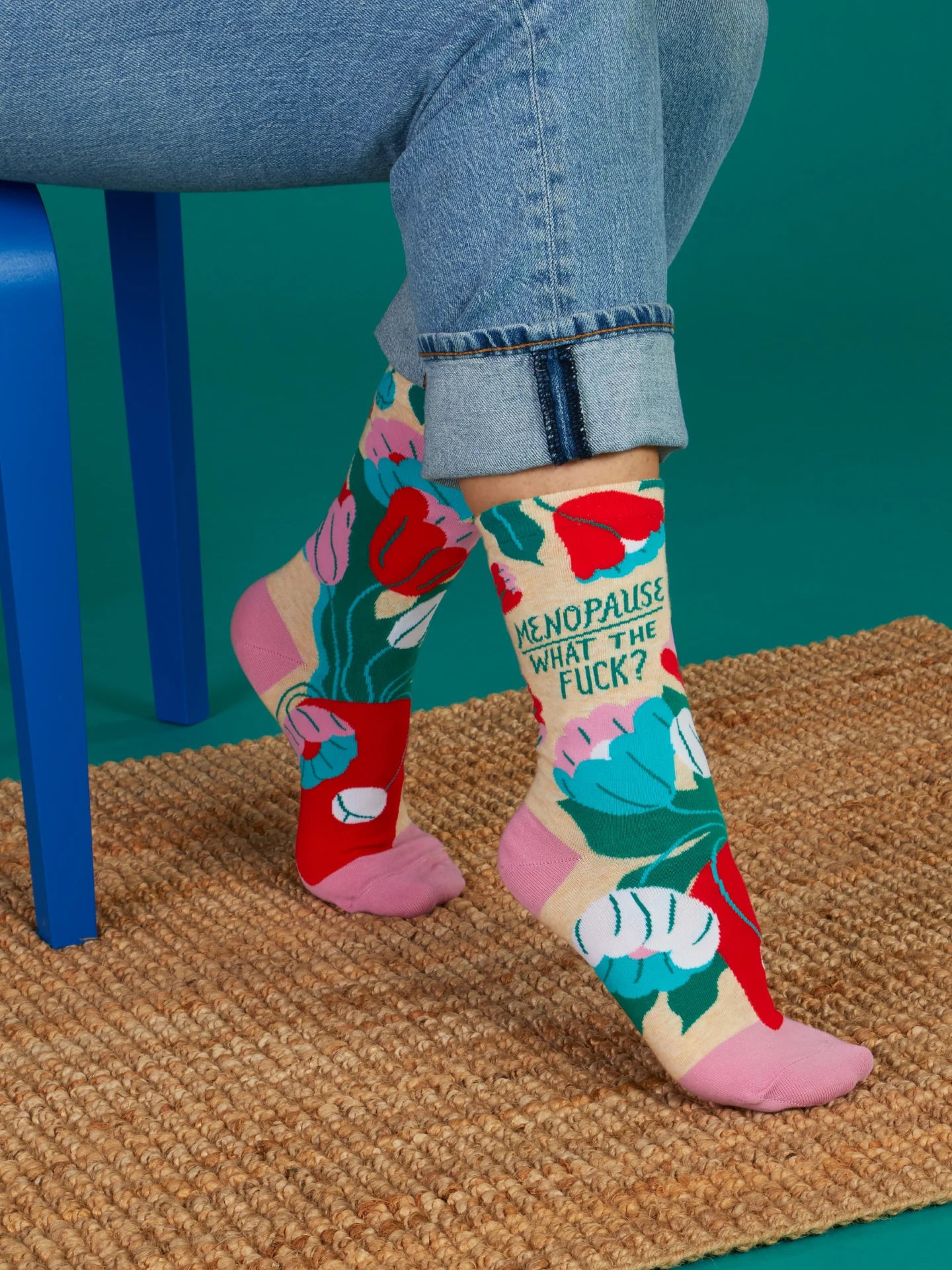 Menopause, What the Fuck? Women's Crew Socks