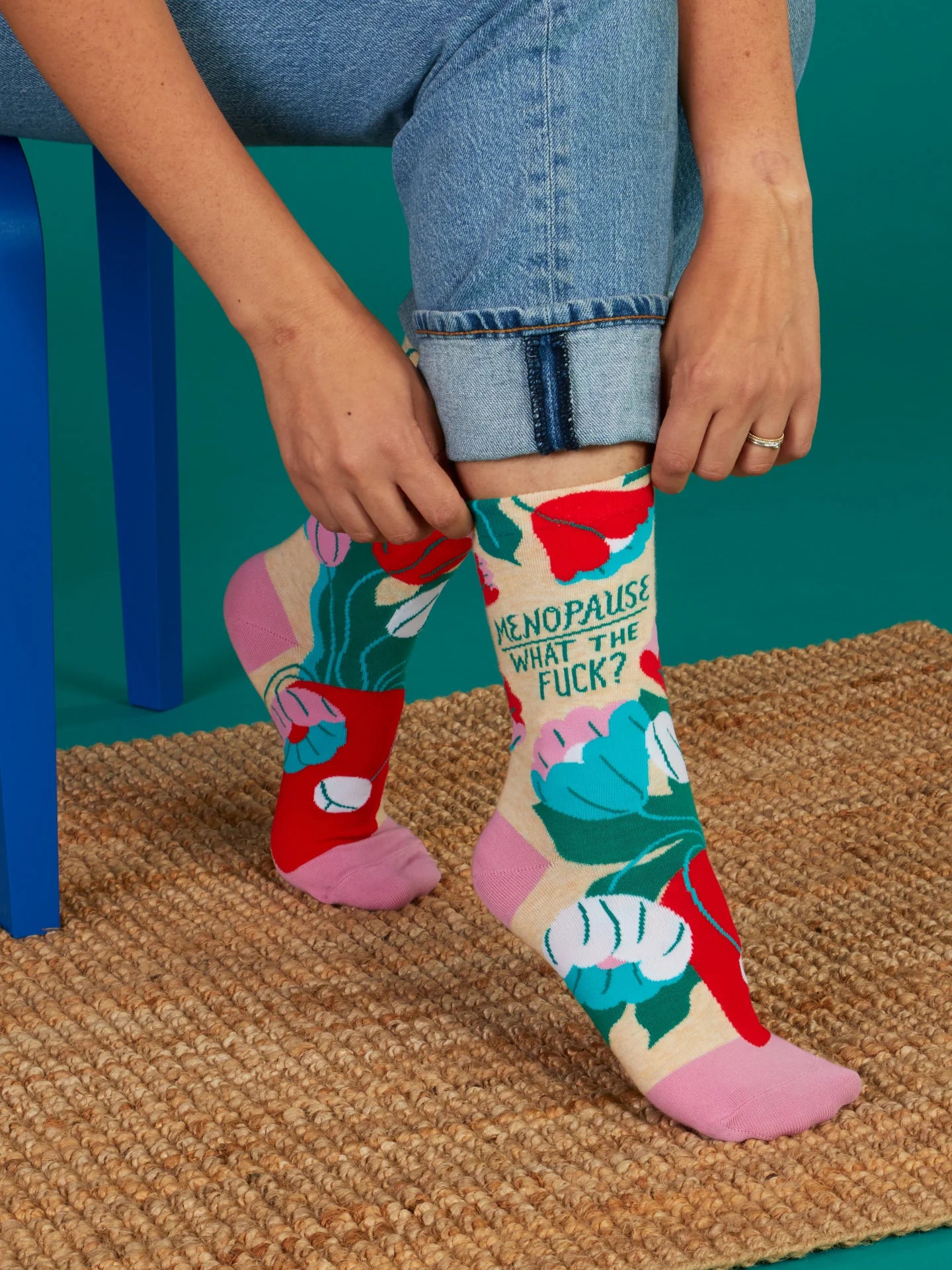 Menopause, What the Fuck? Women's Crew Socks