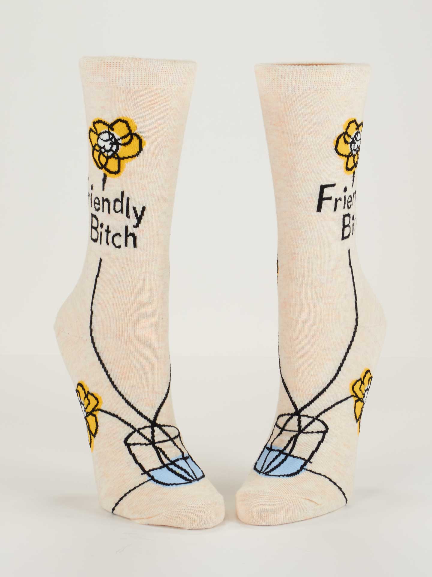 Friendly Bitch Women's Crew Socks