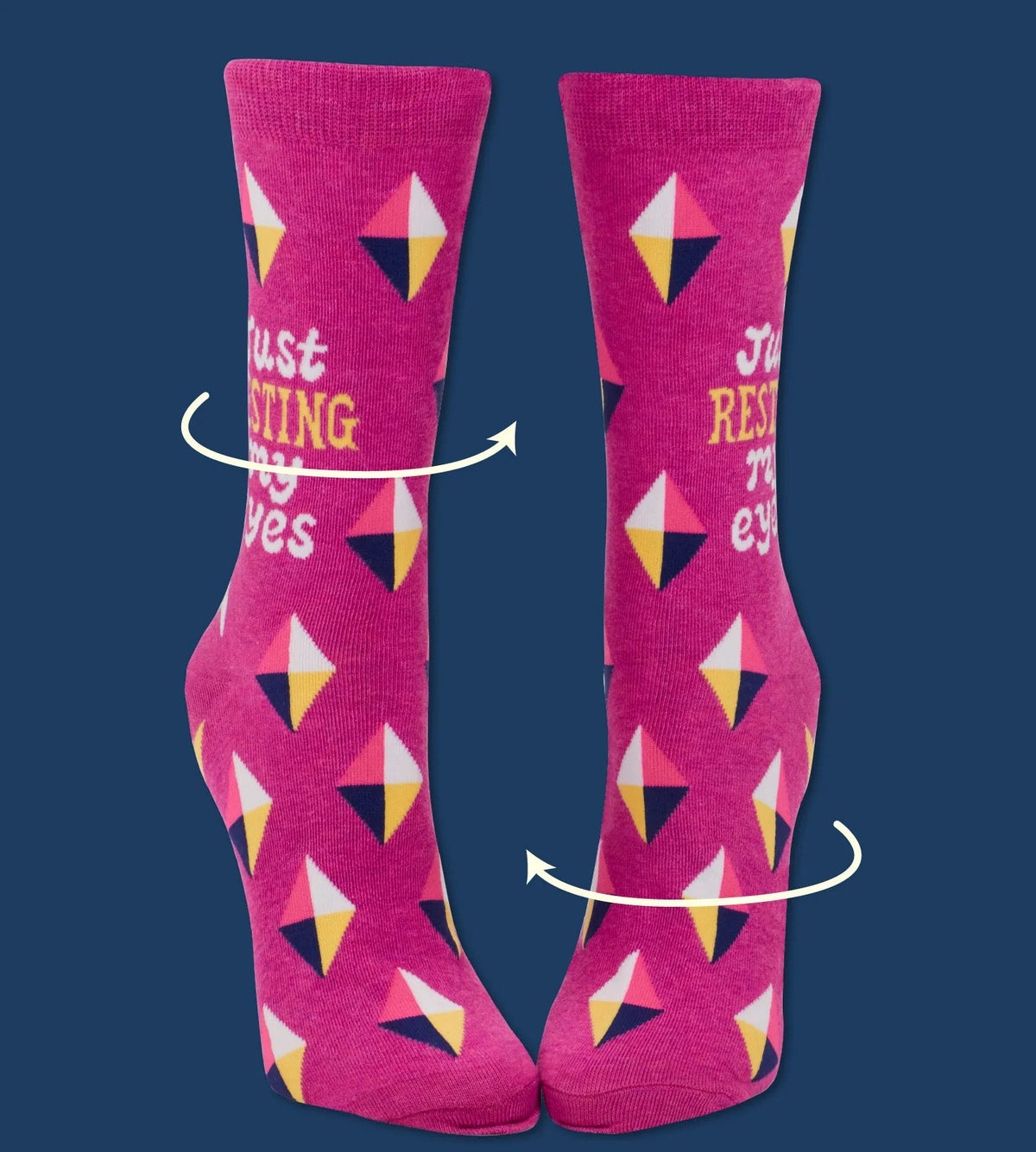 Just Resting My Eyes Women's Crew Socks