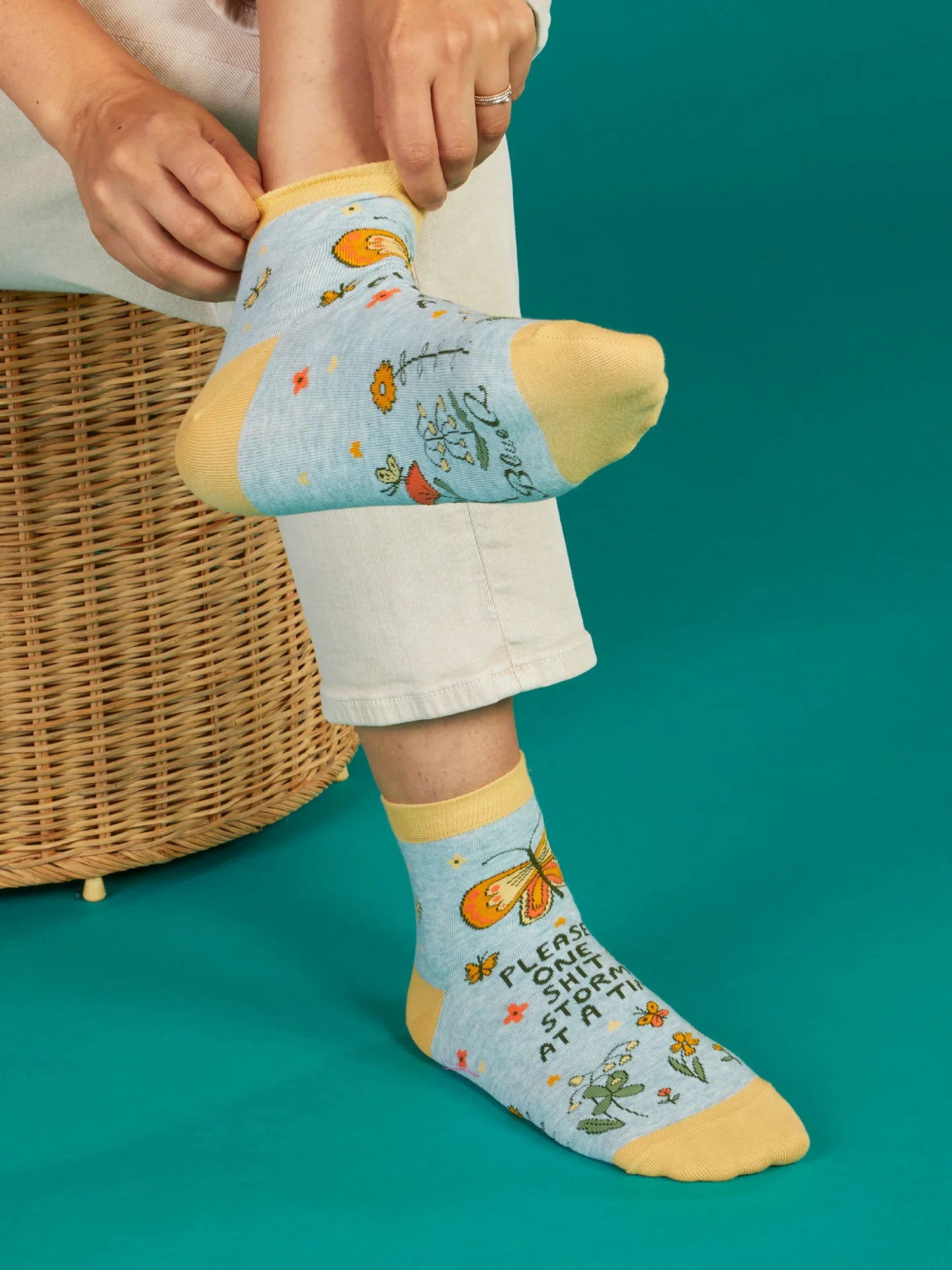 Please, one shit storm at a Time Women's Ankle Sock