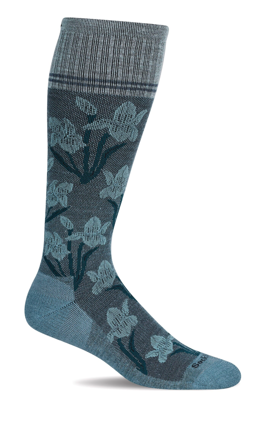 Iris Women's Bamboo/Merino Moderate Graduated Compression in Mineral