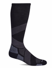 Stabilizer Men's Bamboo/Merino Firm Compression Socks in Black