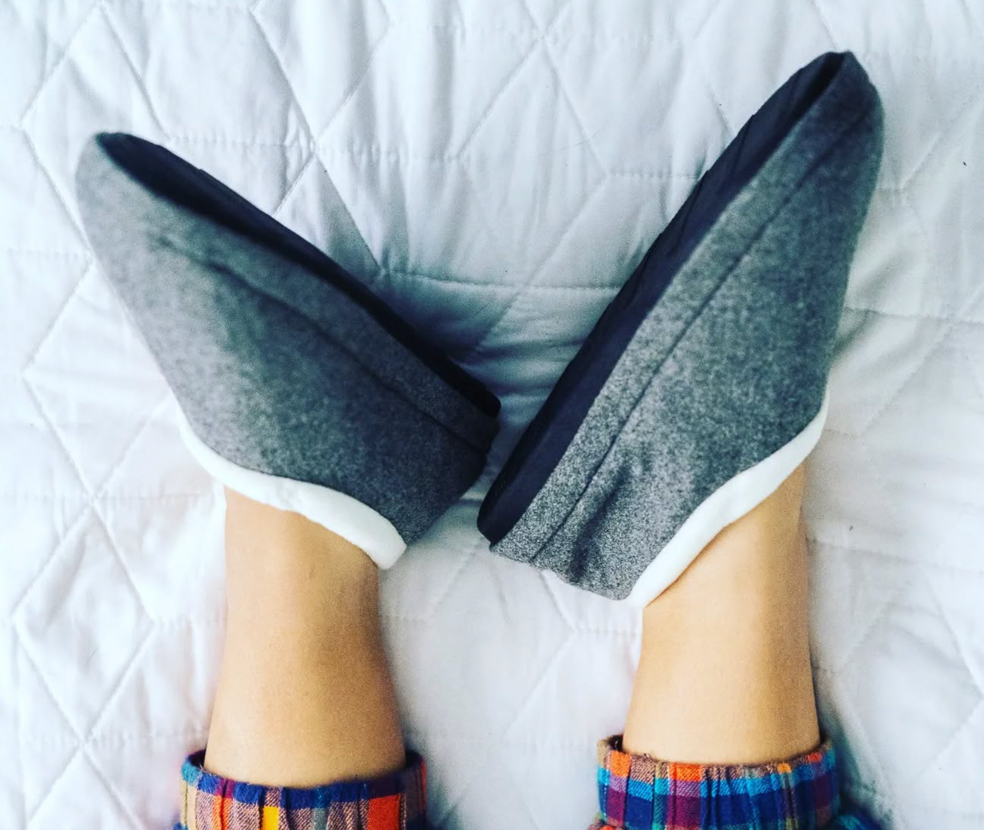 Archline Orthotic Slippers Closed – Grey Marl