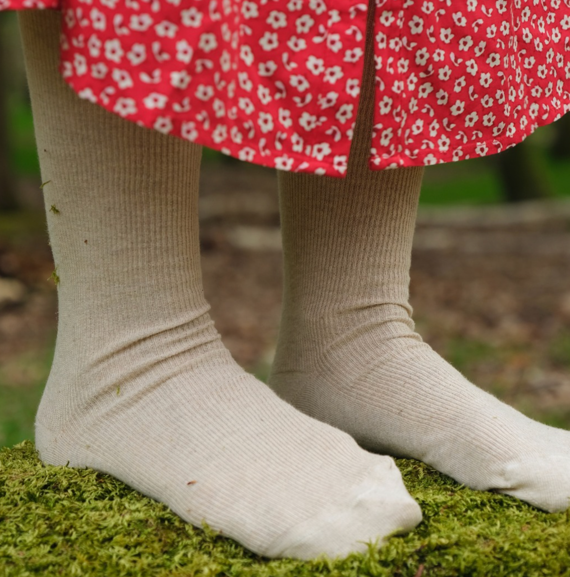 Viola Organic Cotton and Hemp Knee High Socks