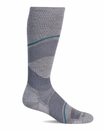 Stabilizer Women's Bamboo/Merino Firm Graduated Compression Sock Ash