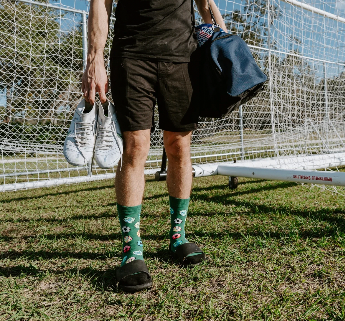 Futbol Fiesta Crew Men's Crew Socks