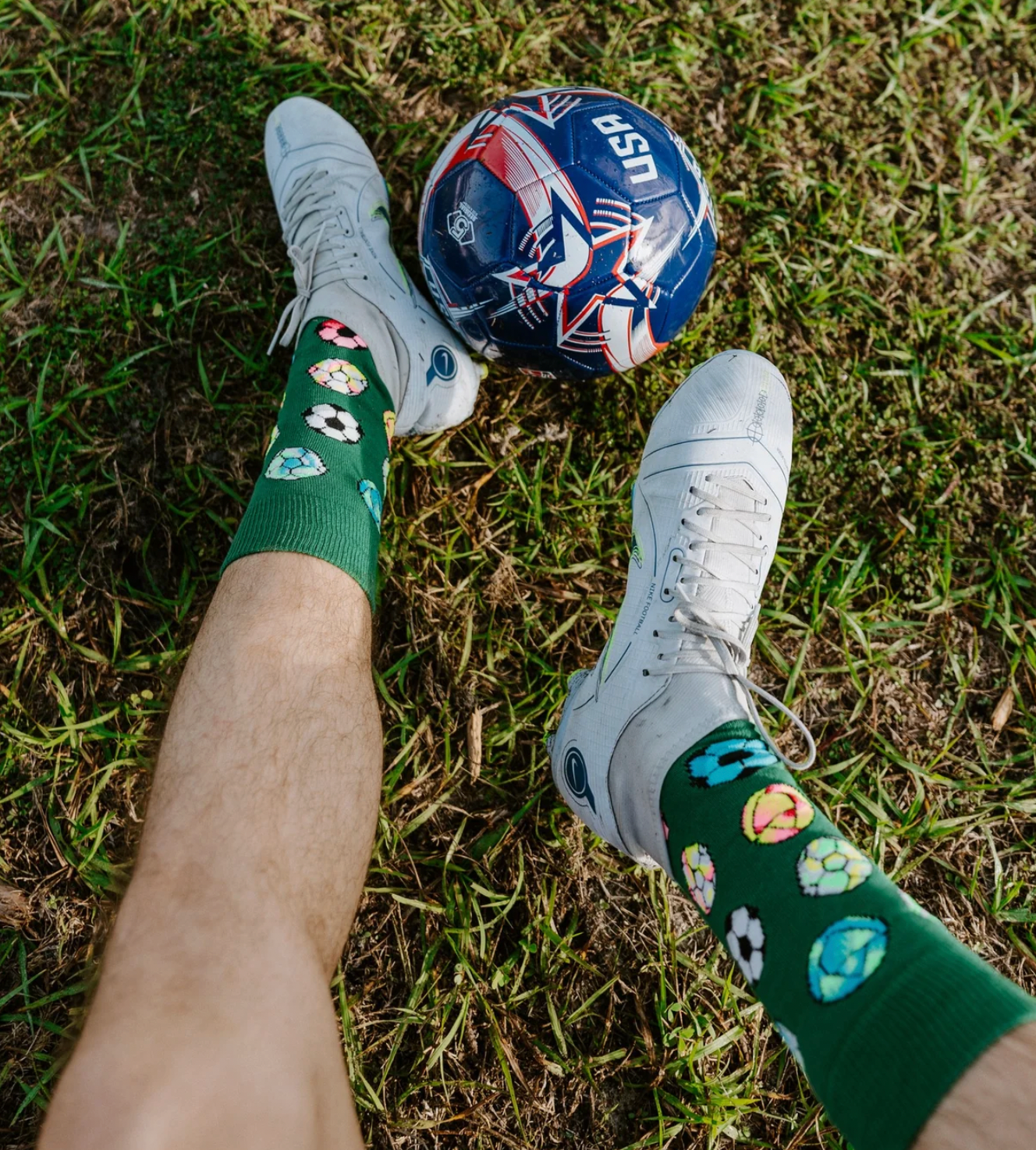 Futbol Fiesta Crew Men's Crew Socks