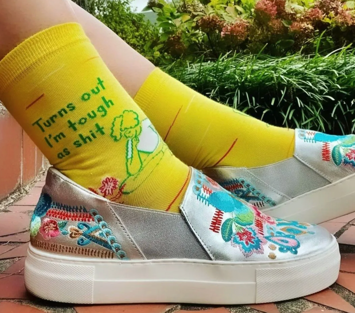 Tough as S**t Women's Crew Sock