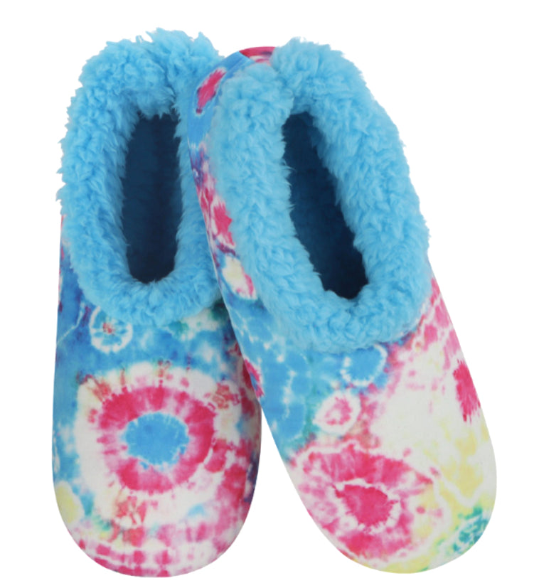 Blue Tie Dye Slumbies - The Sockery