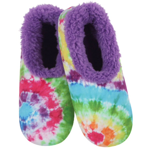 Purple Tie Dye Slumbies - The Sockery