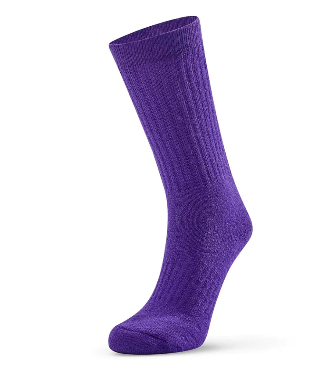 Southern Merino Wool Boot Socks in Purple - Narrow Fit