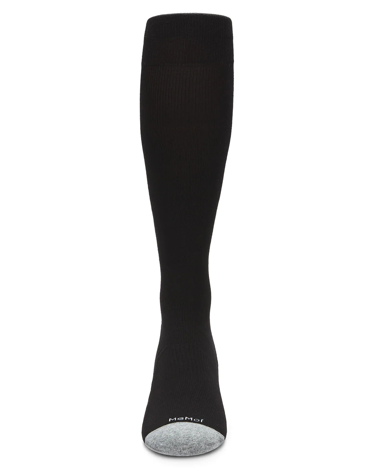 Black Cotton Blend Compression Socks - The Sockery