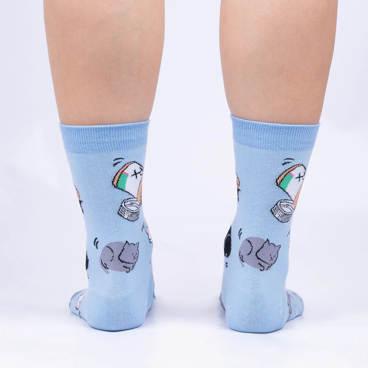 Purr-Scription for Happiness Women's Crew Socks