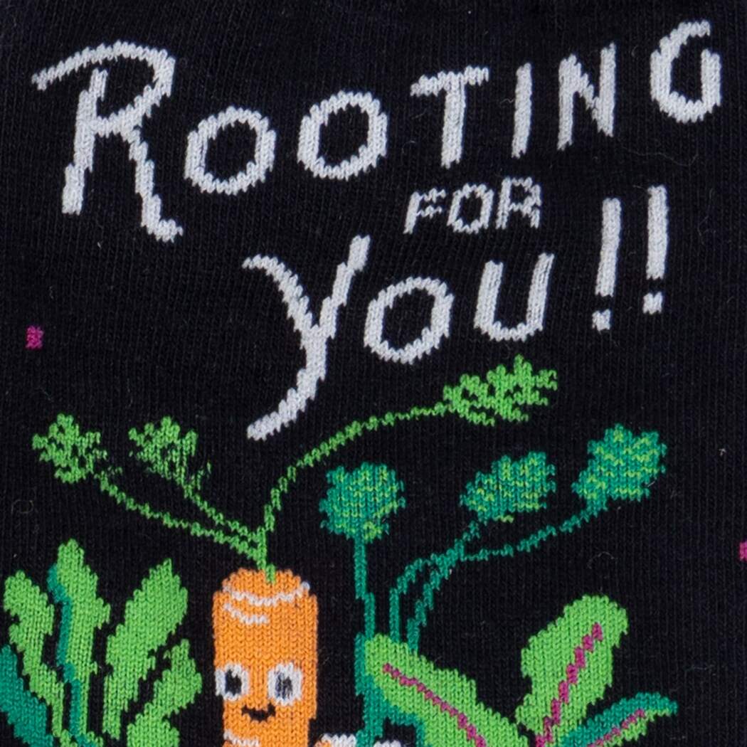 Rooting for You Women's Crew Socks - The Sockery