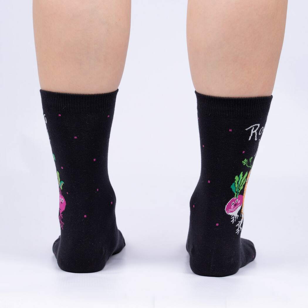 Rooting for You Women's Crew Socks - The Sockery