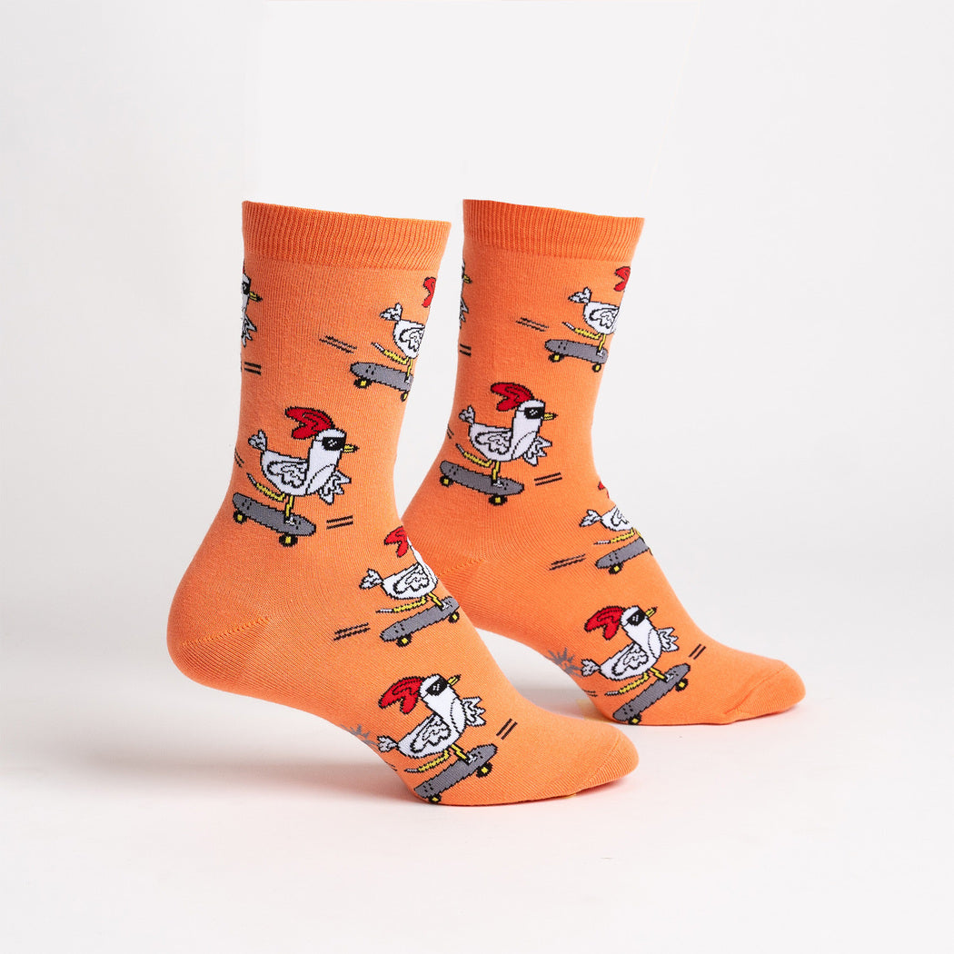 Rad Chicken Women's Crew Socks - The Sockery