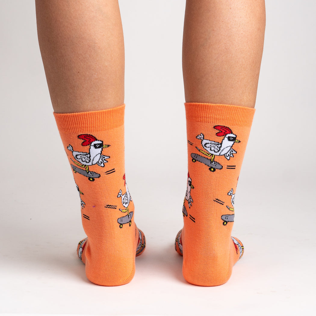 Rad Chicken Women's Crew Socks - The Sockery