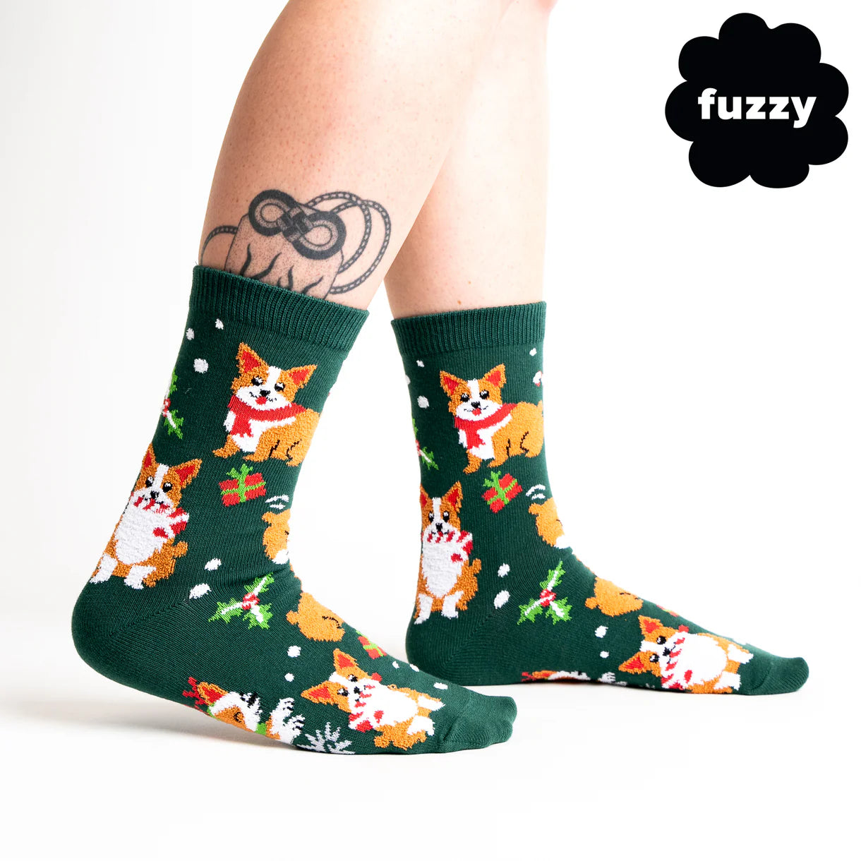Merry Corgmas Women's Crew Socks