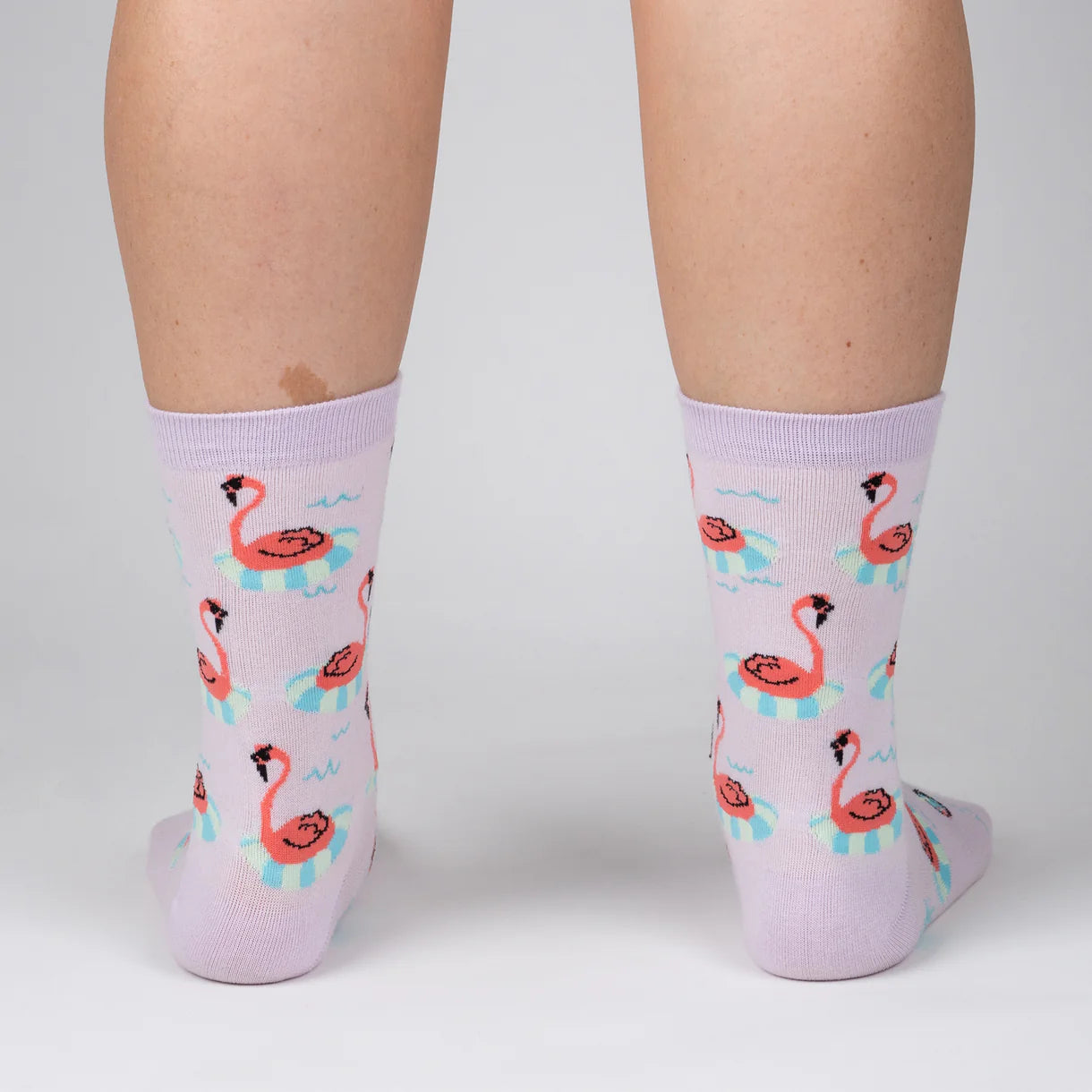 Party Like a Flock Star Women's Crew Socks - The Sockery