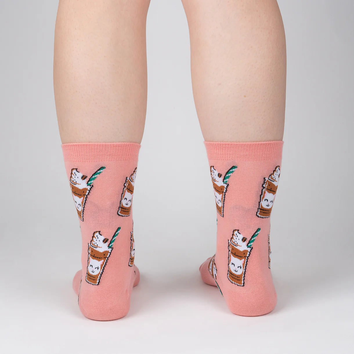 Cat-puccino Women's Crew Socks