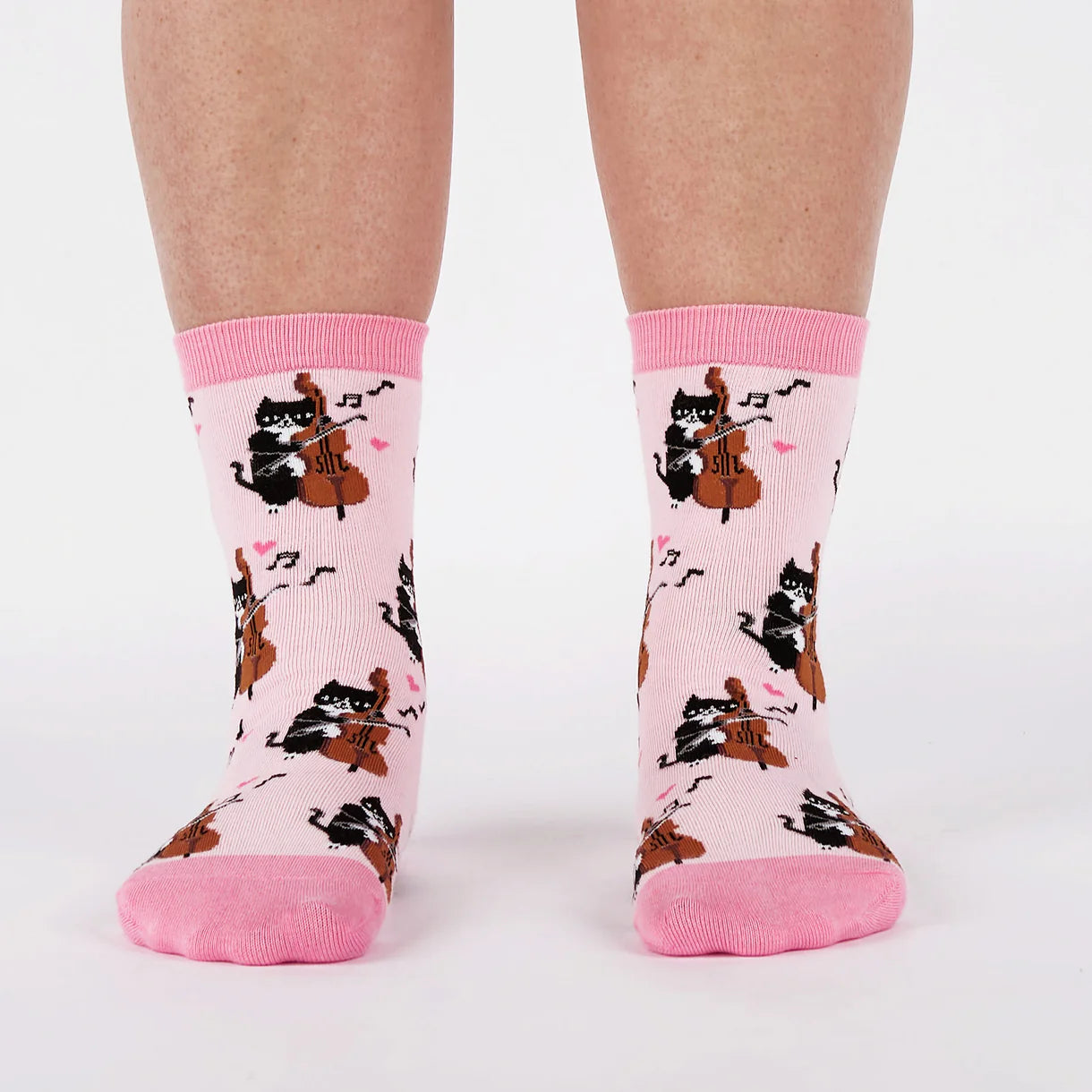 Mewsic To My Ears Women's Crew Socks