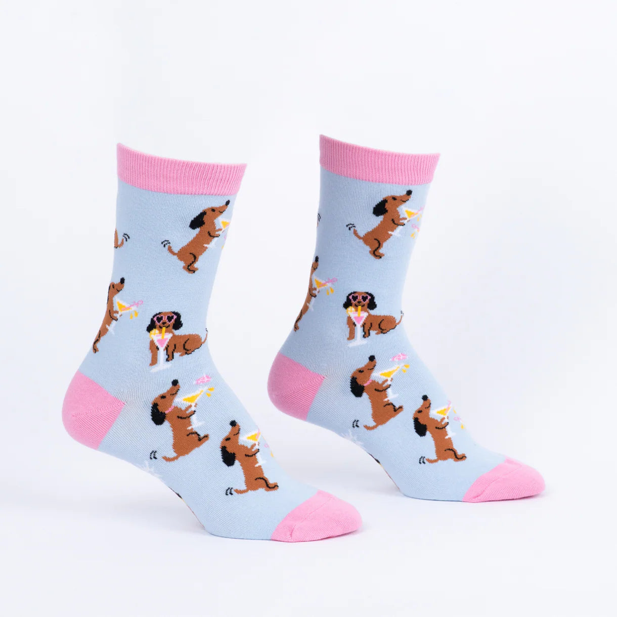 Cocktail Weenies Women's Crew Socks - The Sockery