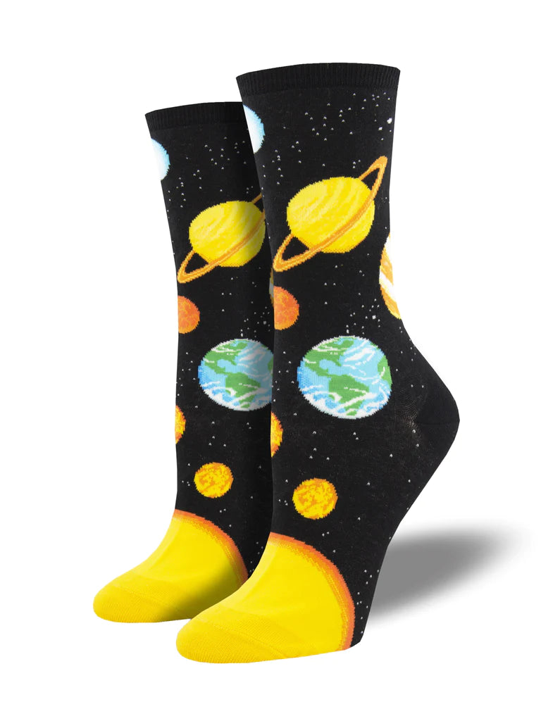 Plutonic Relationship Women's Crew Socks - The Sockery