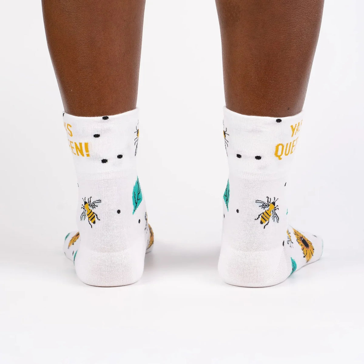 Yas Queen Women's Turn Cuff Sock