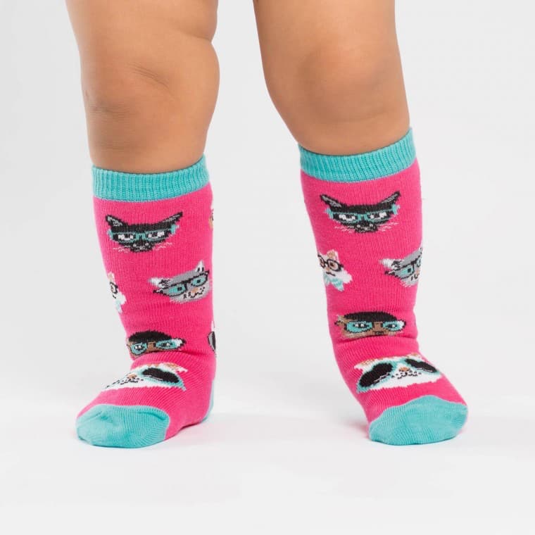 Cats Toddler Socks - 3 Pack