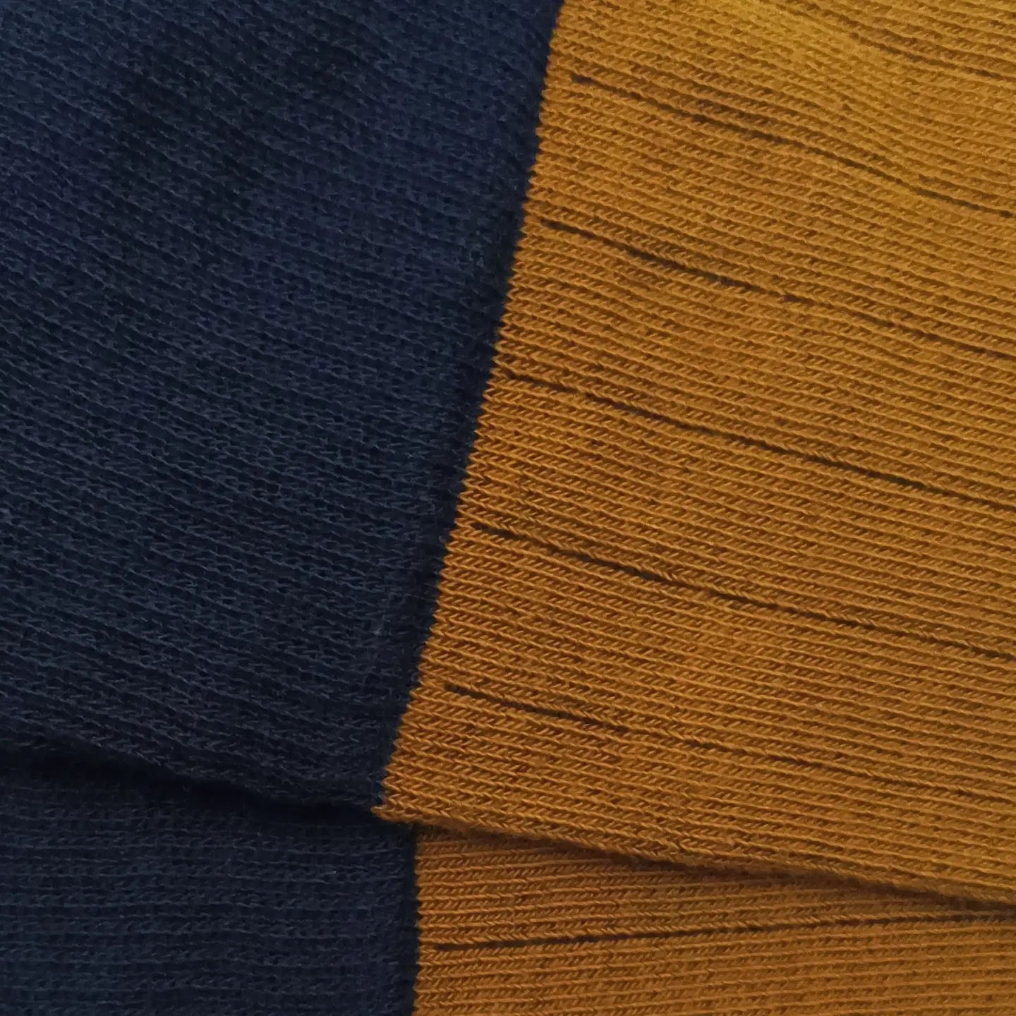 Ribbed Knee High Sock in Mustard - The Sockery