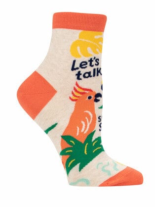 Let's Talk Some Shit Women's Ankle Sock