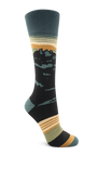 Blue Mountains Cotton Crew Dress Sock - Made in Australia