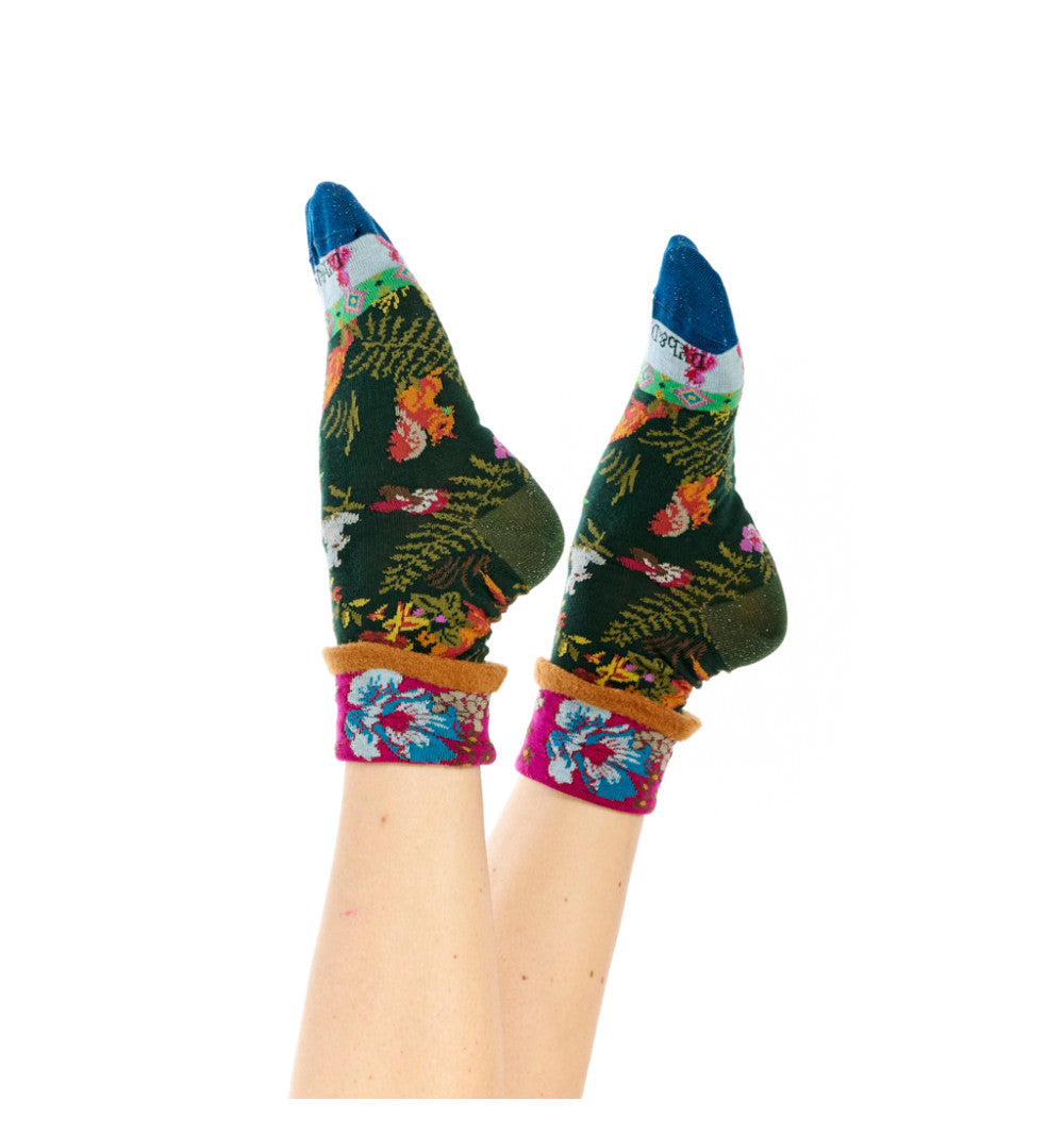 Silva Women's Turn Cuff Quarter Socks