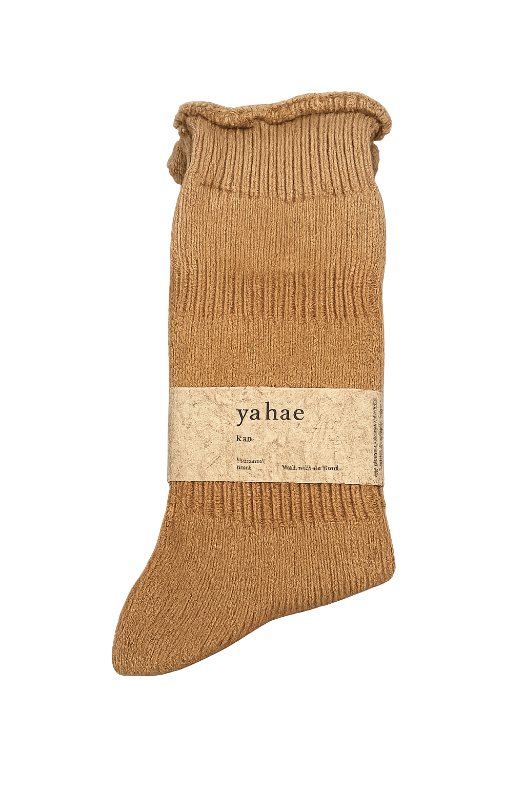 Yahae Organic Cotton Ploot Socks in Copper