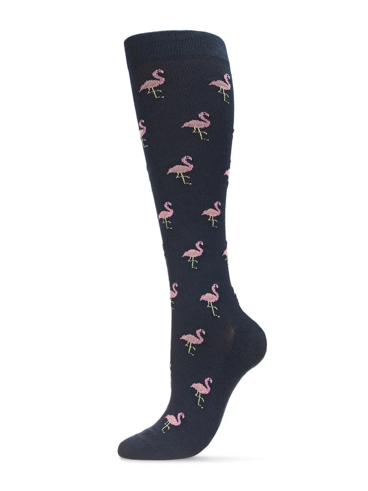 Fancy Flamingo Women's Bamboo Compression Socks - The Sockery