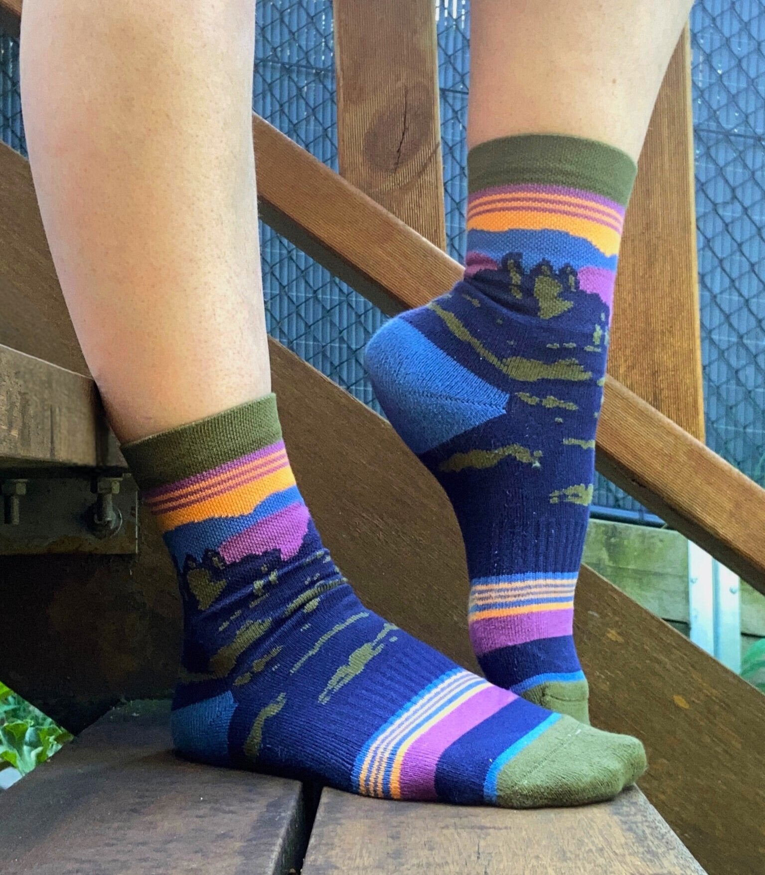 Blue Mountains Athletic Sports Socks