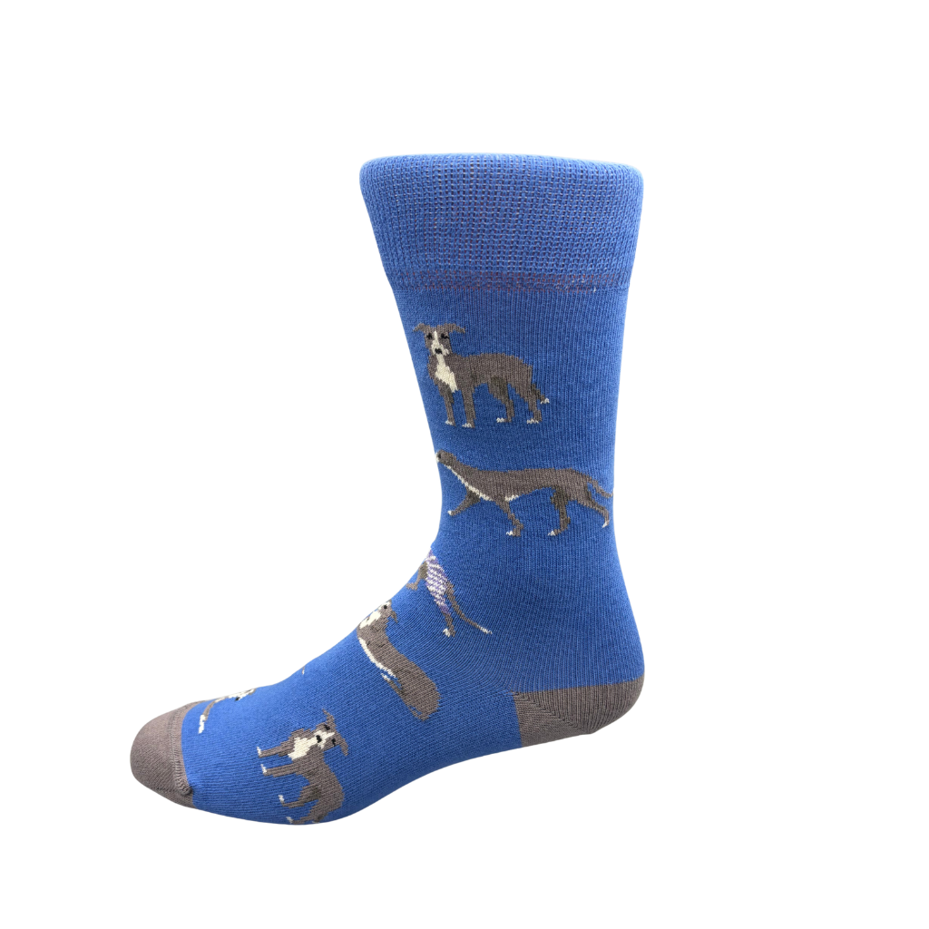 Grey hound Cotton Crew Dress Sock - Made in Australia