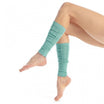 Cashmere Leg Warmers in Mint