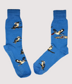 Kookaburra Thief Cotton Crew Sock - Made in Australia