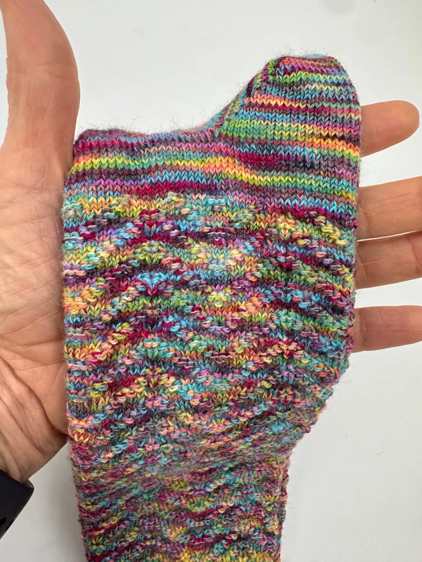 Alpaca socks in Candy