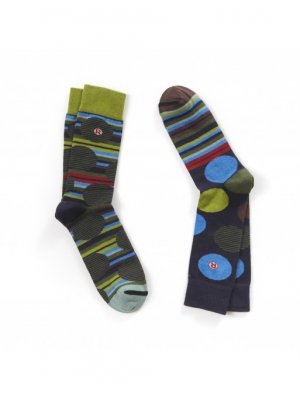 Bubble Unisex Crew Socks - 2 Pack