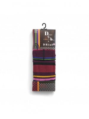 New Stripes Unisex Crew Socks - 2 Pack