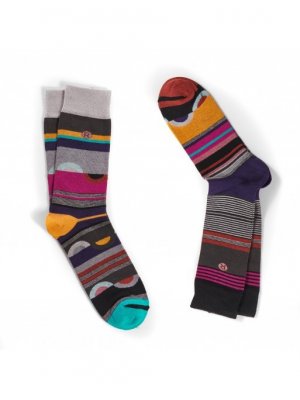 Half Discs Unisex Crew Socks - 2 Pack