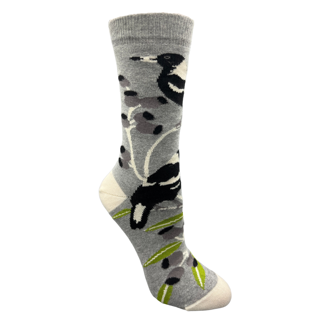 A Pair of Magpies Crew Socks - Australian Bird Range